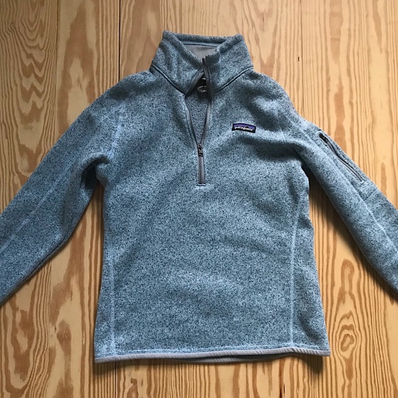Patagonia Sweaters - Ice blue Patagonia sweater fleece